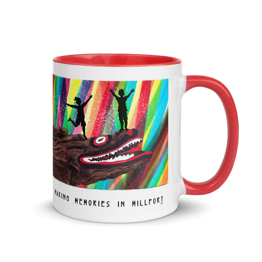 Colourful Mug: Millport Crocodile Rock (Rainbow)